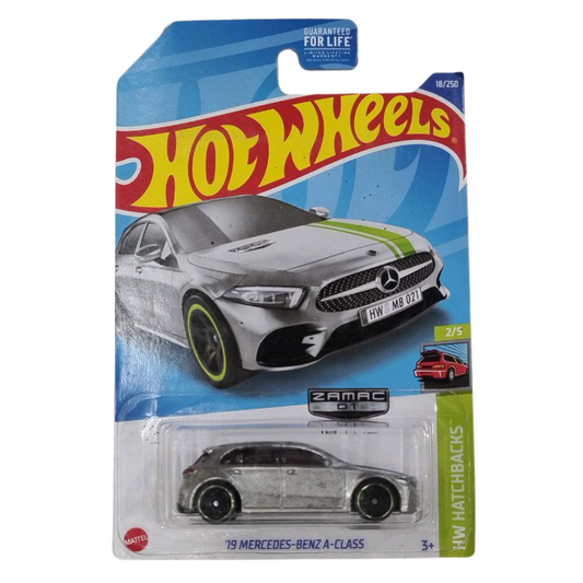 Exclusive Hotwheels | 19 Mercedes-benz A-Class | Zamac Card