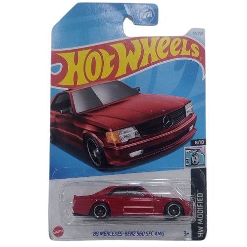 Exclusive Hot Wheels | 89 Mercedes Benz 560 SEC AMG
